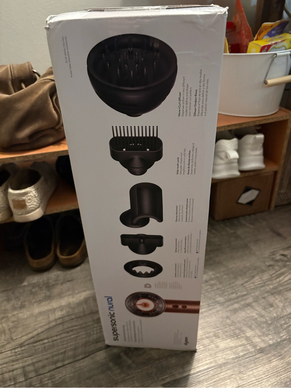Dyson Supersonic Hair Dryer — Rose Gold and Black